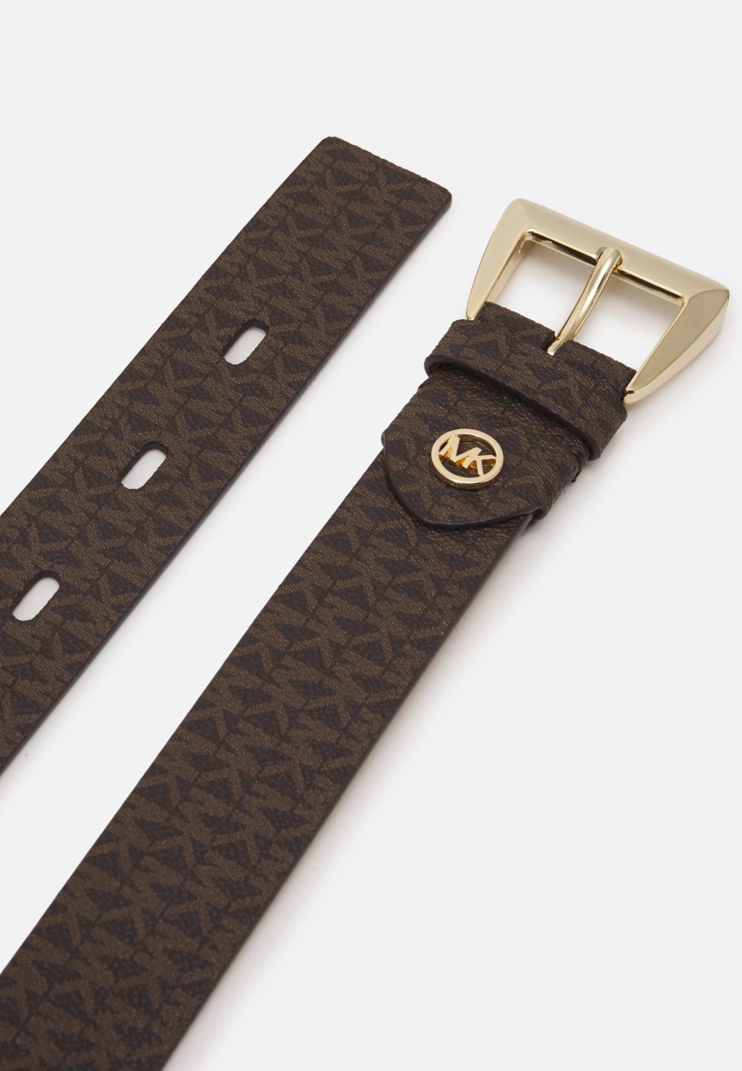 MICHAEL Michael Kors Logo Belt - Riem - Brown/Black/Gold-Coloured 4 MICHAEL Michael Kors Logo Belt - Riem - Brown/Black/Gold-Coloured - Afbeelding 2