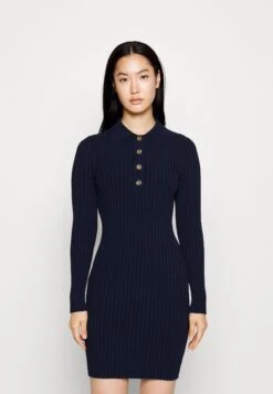 MICHAEL Michael Kors Polo- Gebreide Jurk - Midnightblue