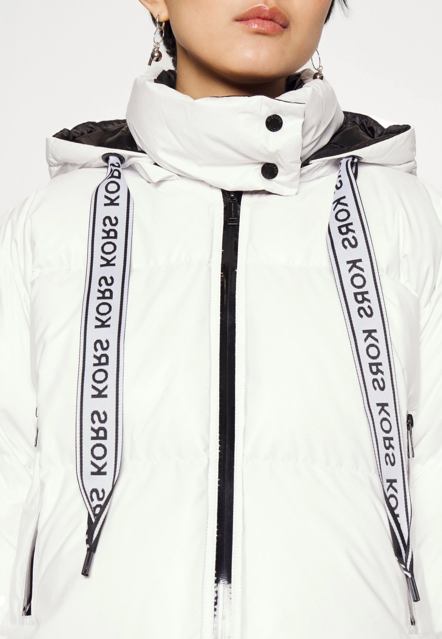 MICHAEL Michael Kors Gewatteerde Jas - White 8 MICHAEL Michael Kors Gewatteerde Jas - White - Afbeelding 6