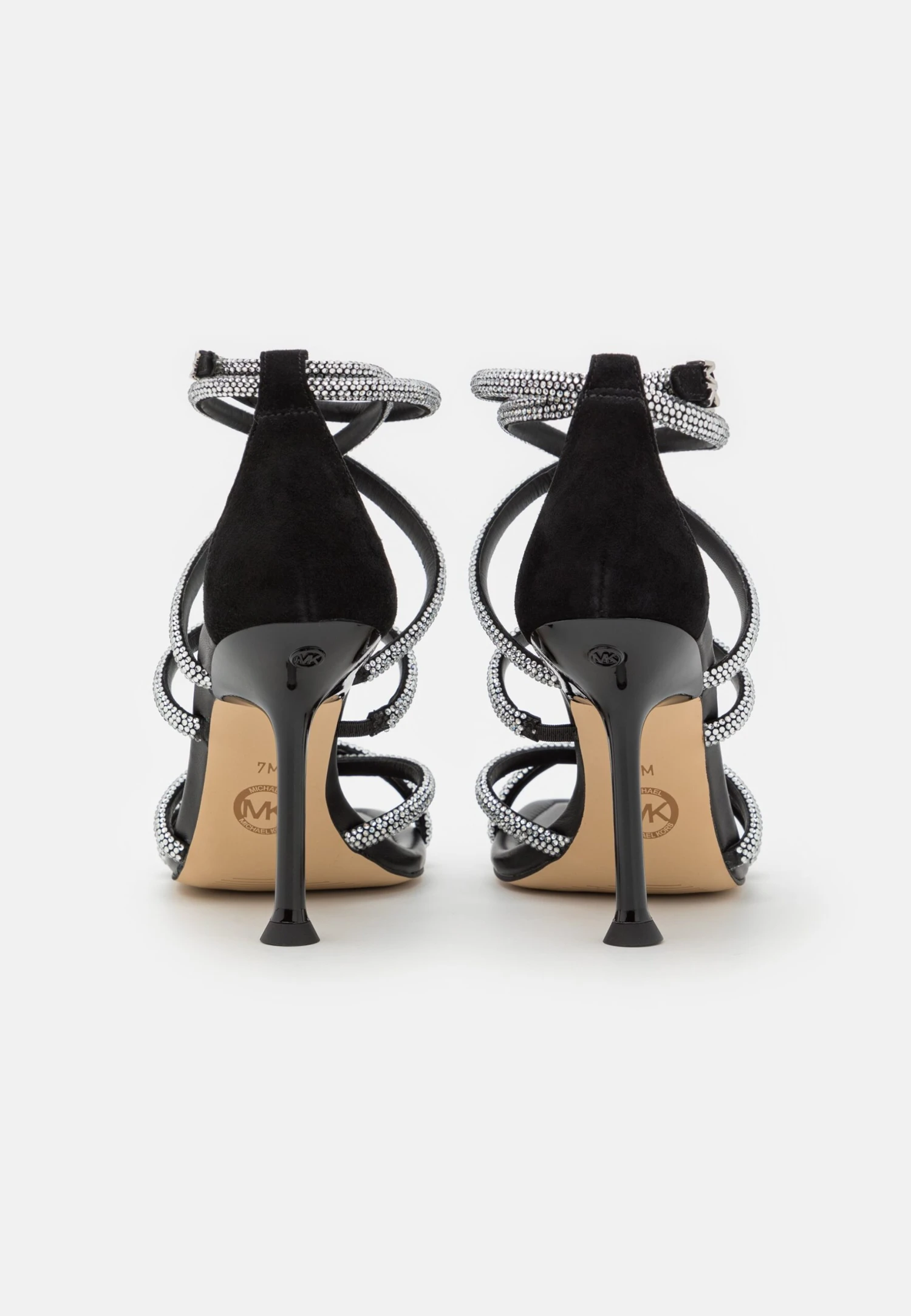 MICHAEL Michael Kors Imani Strappy- Sandalen Met Hoge Hak - Black 6 MICHAEL Michael Kors Imani Strappy- Sandalen Met Hoge Hak - Black - Afbeelding 4