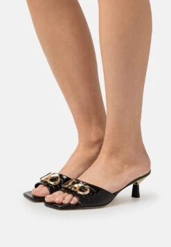 MICHAEL Michael Kors Amal Kitten- Muiltjes Met Hak - Black