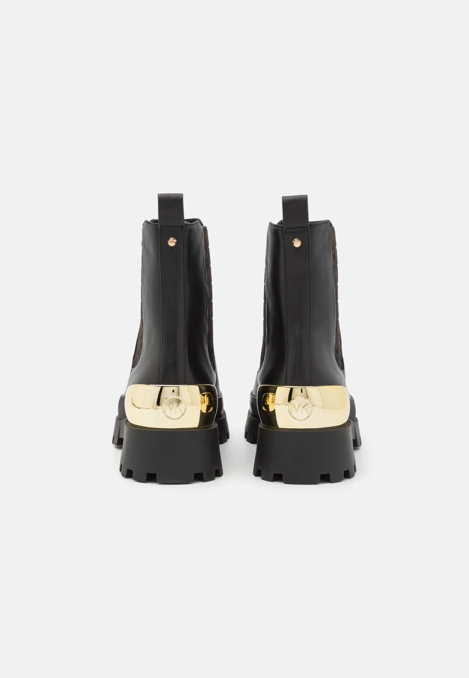 MICHAEL Michael Kors Rowan - Enkellaarsjes Met Plateauzool - Black 6 MICHAEL Michael Kors Rowan - Enkellaarsjes Met Plateauzool - Black - Afbeelding 4