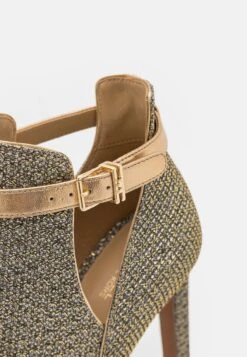 MICHAEL Michael Kors Lawson Open Toe - Enkellaarsjes Met Hoge Hak - Gold -MICHAEL Michael Kors 332a909a1b8b476181ed084bf00ab5b0