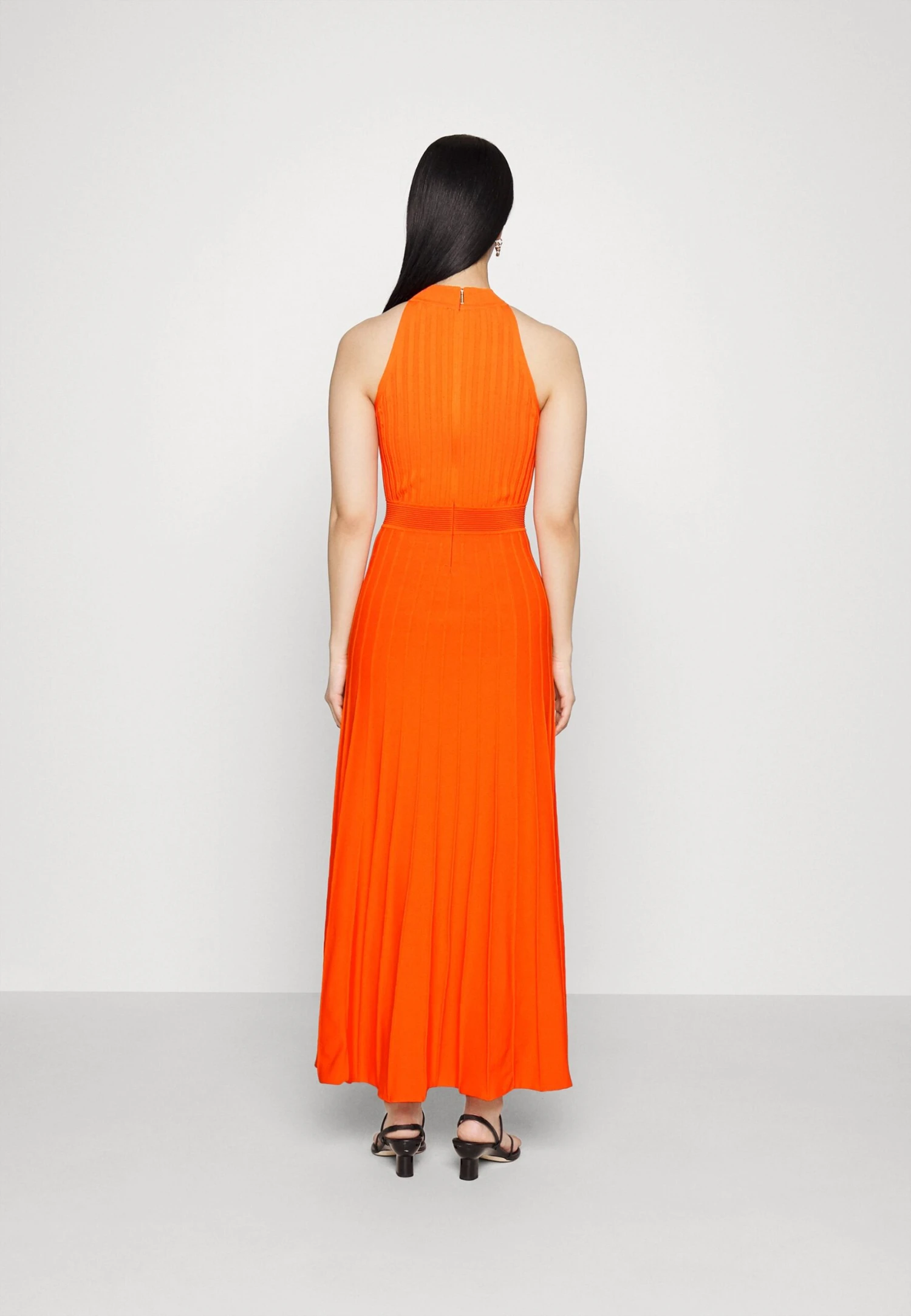 MICHAEL Michael Kors Halter Maxi Dress - Maxi-Jurk - Optic Orange 5 MICHAEL Michael Kors Halter Maxi Dress - Maxi-Jurk - Optic Orange - Afbeelding 3