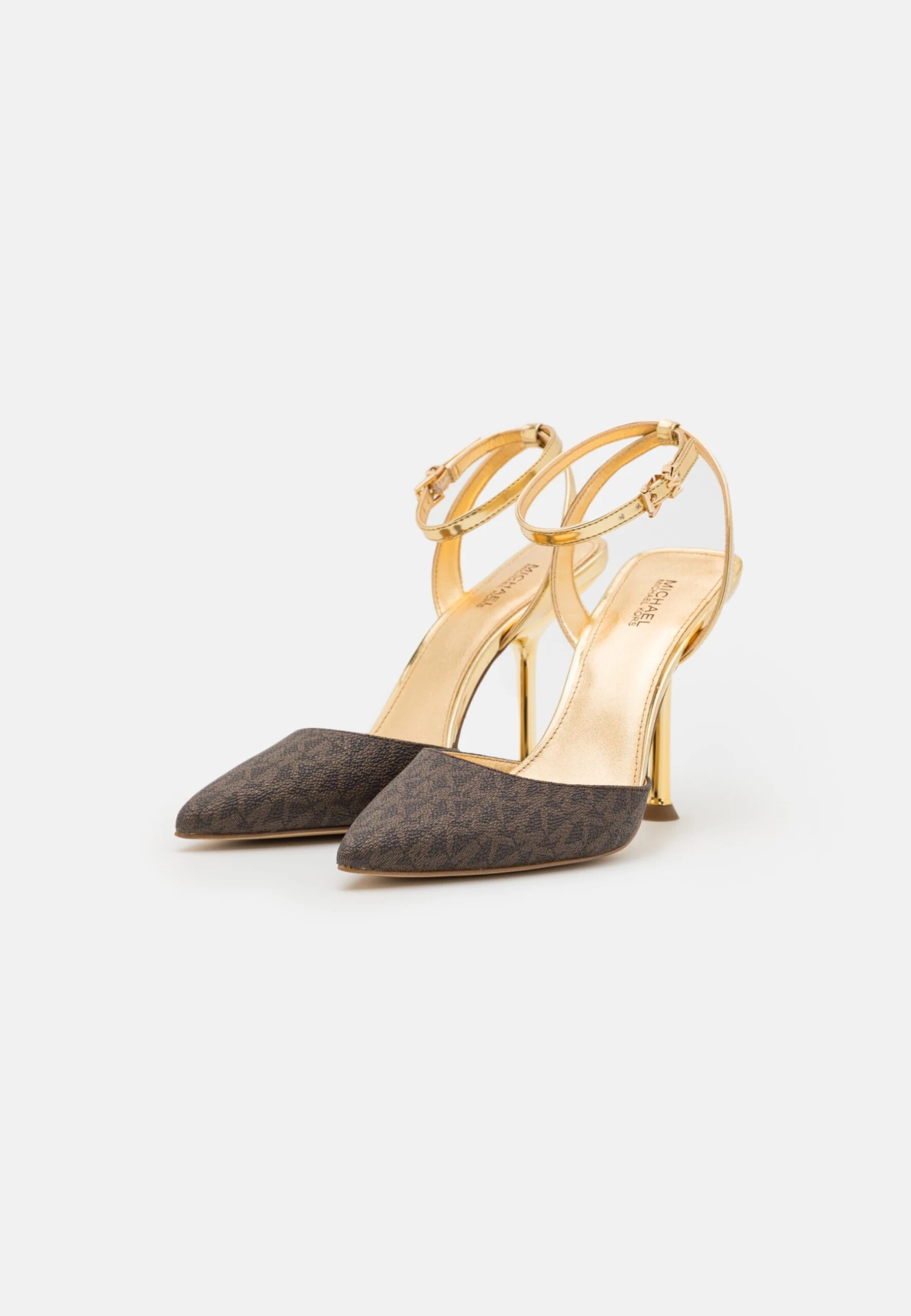 MICHAEL Michael Kors Imani- Klassieke Pumps - Brown/Gold 5 MICHAEL Michael Kors Imani- Klassieke Pumps - Brown/Gold - Afbeelding 3