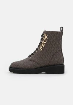 MICHAEL Michael Kors Haskell Bootie - Enkellaarsjes Met Plateauzool - Brown 9 MICHAEL Michael Kors Haskell Bootie - Enkellaarsjes Met Plateauzool - Brown -MICHAEL Michael Kors 341d35e5eabd48ffa9a04c872787ec02