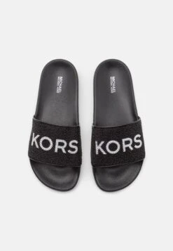 MICHAEL Michael Kors Gilmore Slide - Muiltjes - Black -MICHAEL Michael Kors 34223cf0edec4fa3b026ac48fb274d48