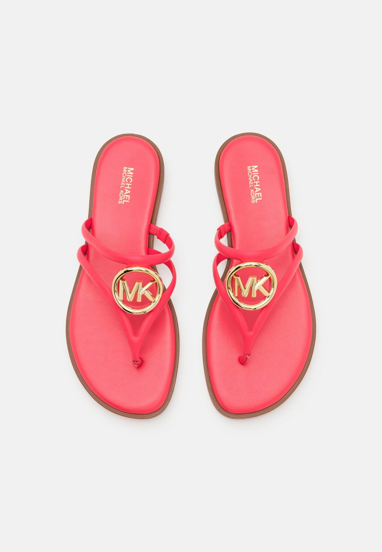 MICHAEL Michael Kors Hampton Flat Sandal - Muiltjes - Pink 7 MICHAEL Michael Kors Hampton Flat Sandal - Muiltjes - Pink - Afbeelding 5