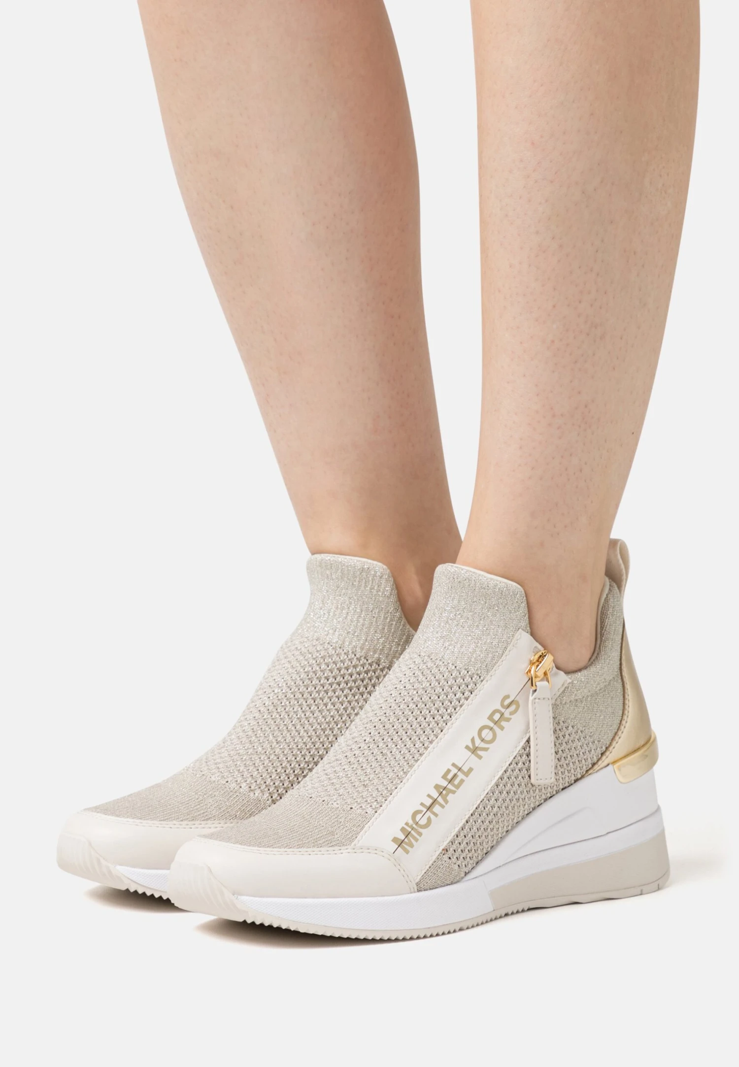 MICHAEL Michael Kors Willis Trainer - Sneakers Laag - Gold-Coloured 3 MICHAEL Michael Kors Willis Trainer - Sneakers Laag - Gold-Coloured