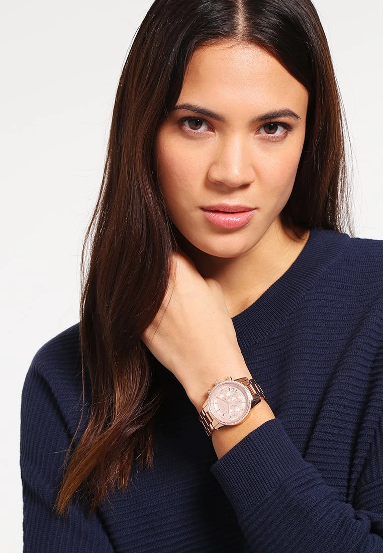 Michael Kors Ritz - Chronograaf - Rose Gold-Coloured 3 Michael Kors Ritz - Chronograaf - Rose Gold-Coloured