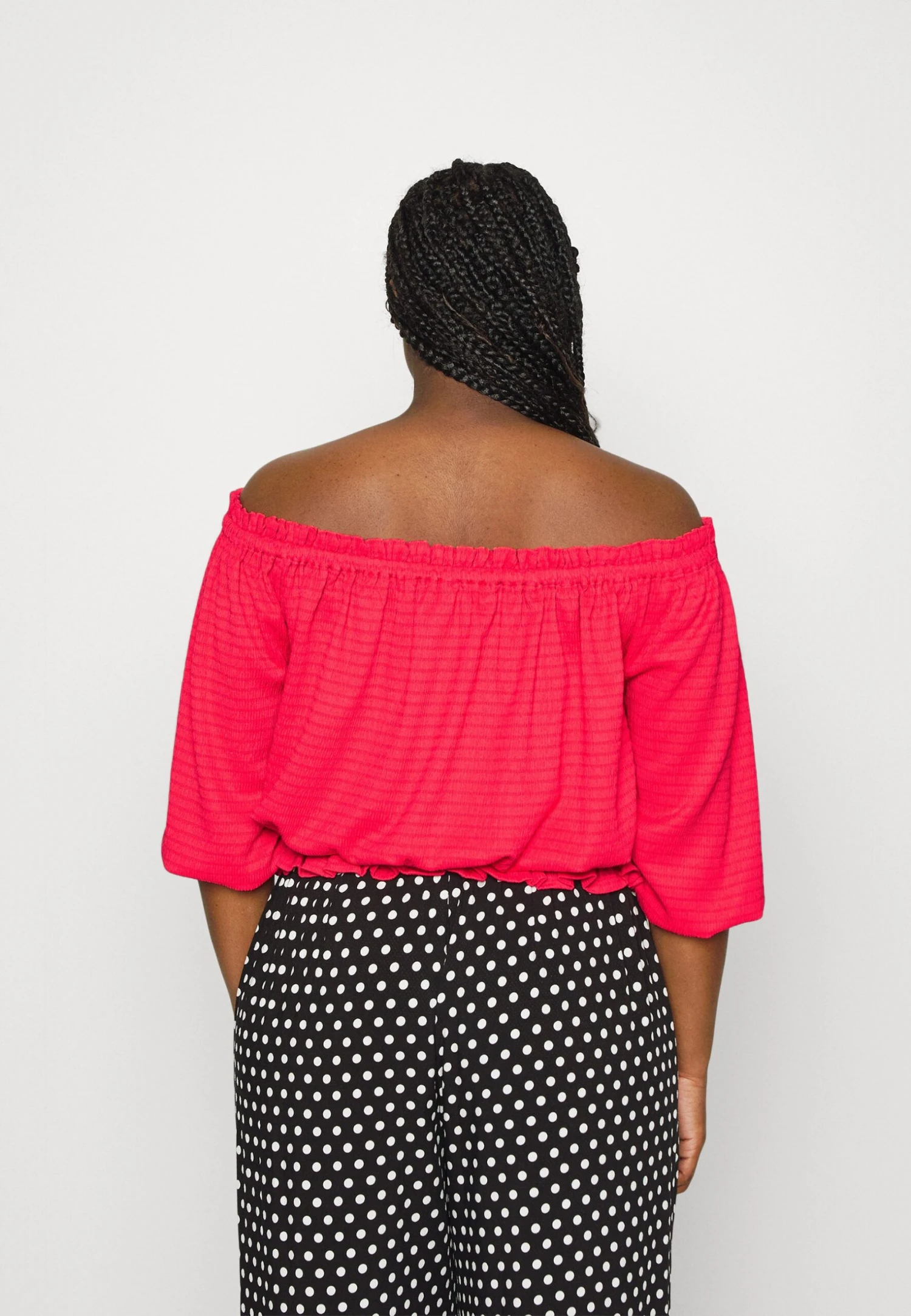 MICHAEL Michael Kors Smocked Blouson - Blouse - Geranium 5 MICHAEL Michael Kors Smocked Blouson - Blouse - Geranium - Afbeelding 3