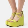 MICHAEL Michael Kors Paola Wedge - Sandalen Met Plateauzool - Limeade -MICHAEL Michael Kors 3b46ca21c4e24a8aa967d36eb6245f6d