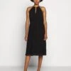 MICHAEL Michael Kors Chain Neck Midi Dress - Cocktailjurk - Black 1 MICHAEL Michael Kors Chain Neck Midi Dress - Cocktailjurk - Black -MICHAEL Michael Kors 3b565e191dba4c98a41113f754a61359