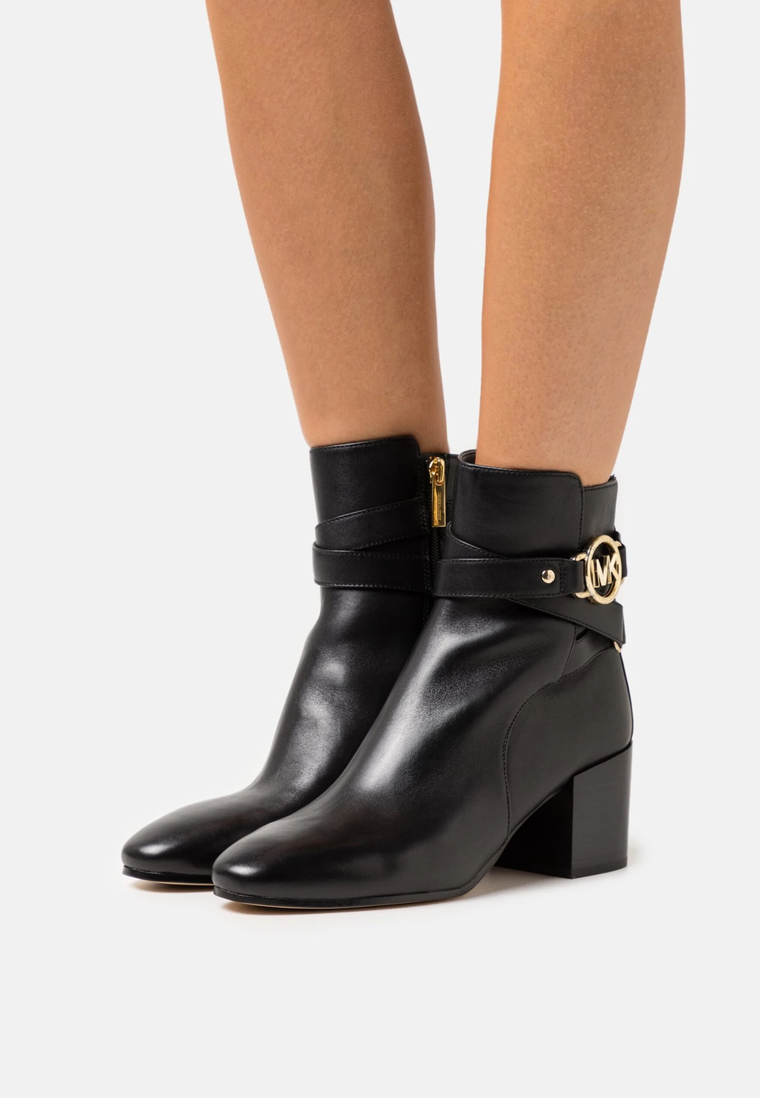 MICHAEL Michael Kors Rory Mid Bootie - Korte Laarzen - Black 3 MICHAEL Michael Kors Rory Mid Bootie - Korte Laarzen - Black