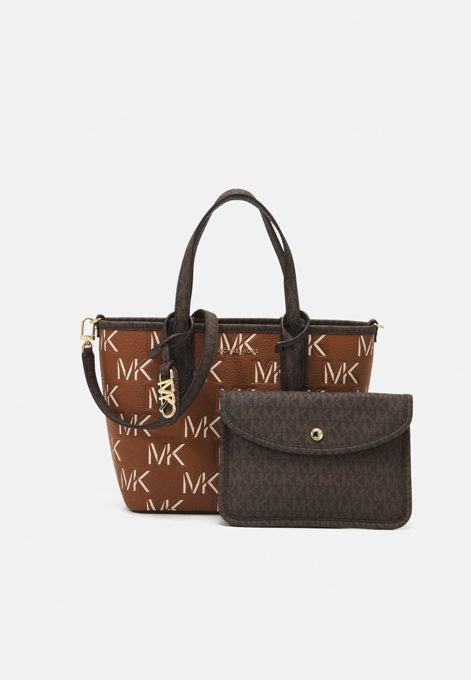 MICHAEL Michael Kors Eliza Open Tote Set - Handtas - Brown 3 MICHAEL Michael Kors Eliza Open Tote Set - Handtas - Brown