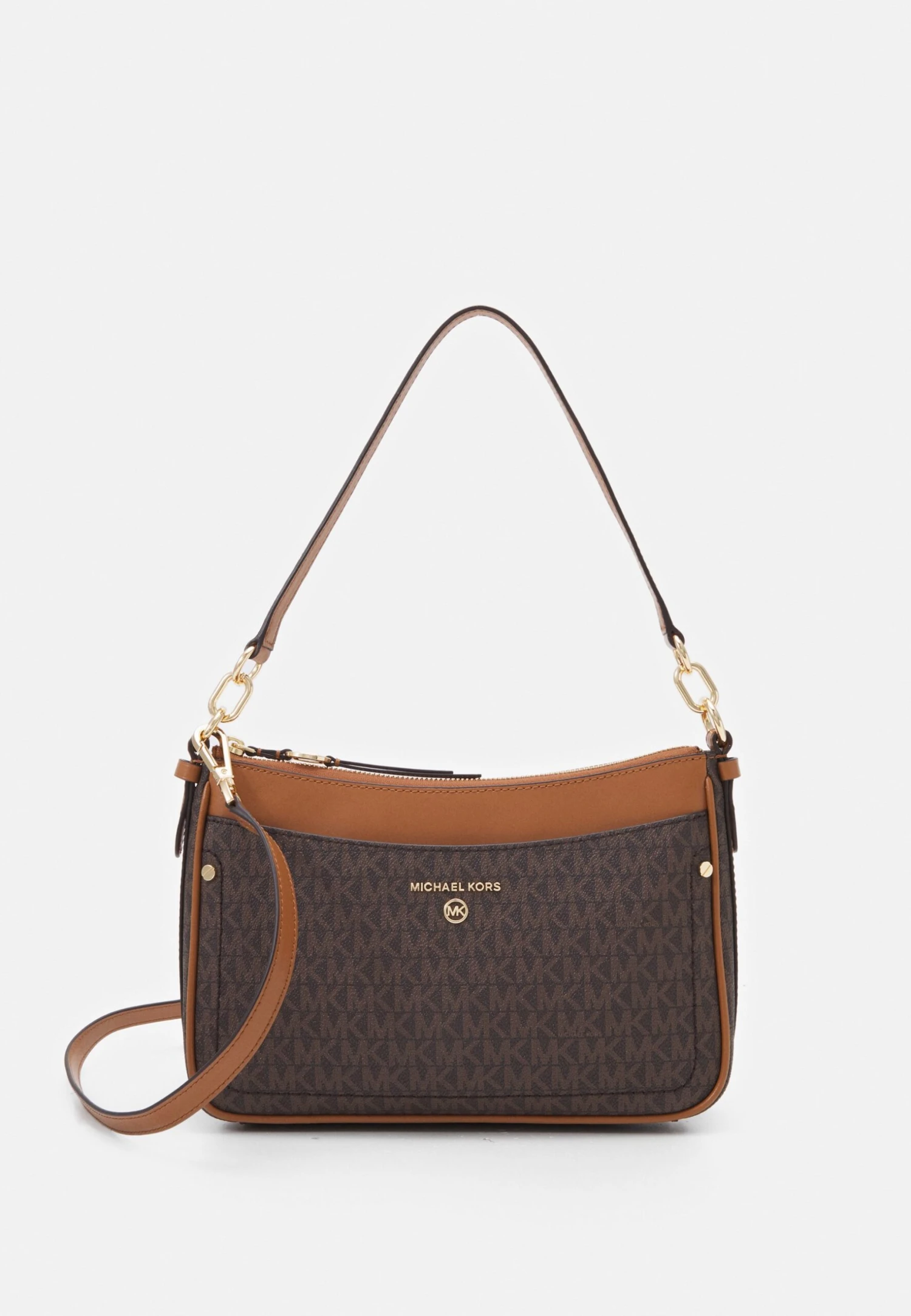 MICHAEL Michael Kors Jet Charm Pochette Xbody - Handtas - Brown/Acorn 4 MICHAEL Michael Kors Jet Charm Pochette Xbody - Handtas - Brown/Acorn - Afbeelding 2