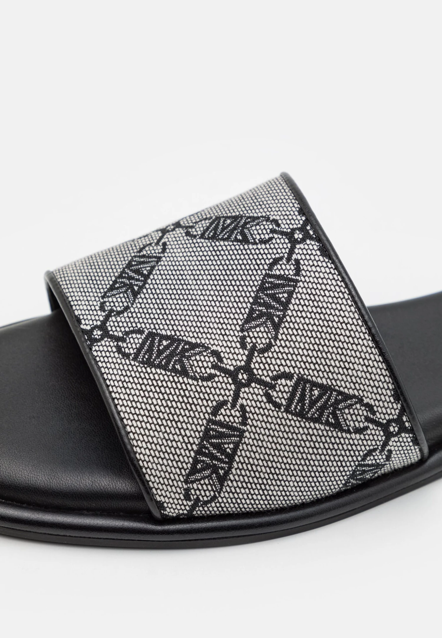 MICHAEL Michael Kors Hayworth Slide - Muiltjes - Nature/Black 9 MICHAEL Michael Kors Hayworth Slide - Muiltjes - Nature/Black - Afbeelding 7