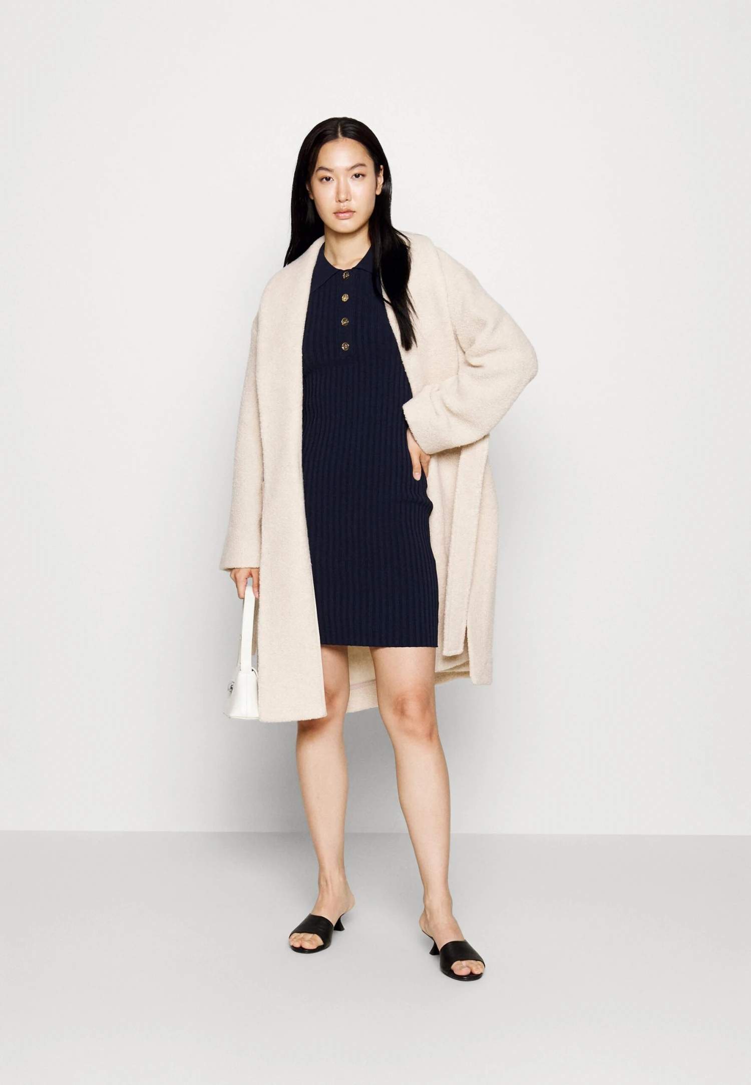 MICHAEL Michael Kors Polo- Gebreide Jurk - Midnightblue 4 MICHAEL Michael Kors Polo- Gebreide Jurk - Midnightblue - Afbeelding 2