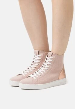 MICHAEL Michael Kors Edie Knit Top - Sneakers Hoog - Rose Gold