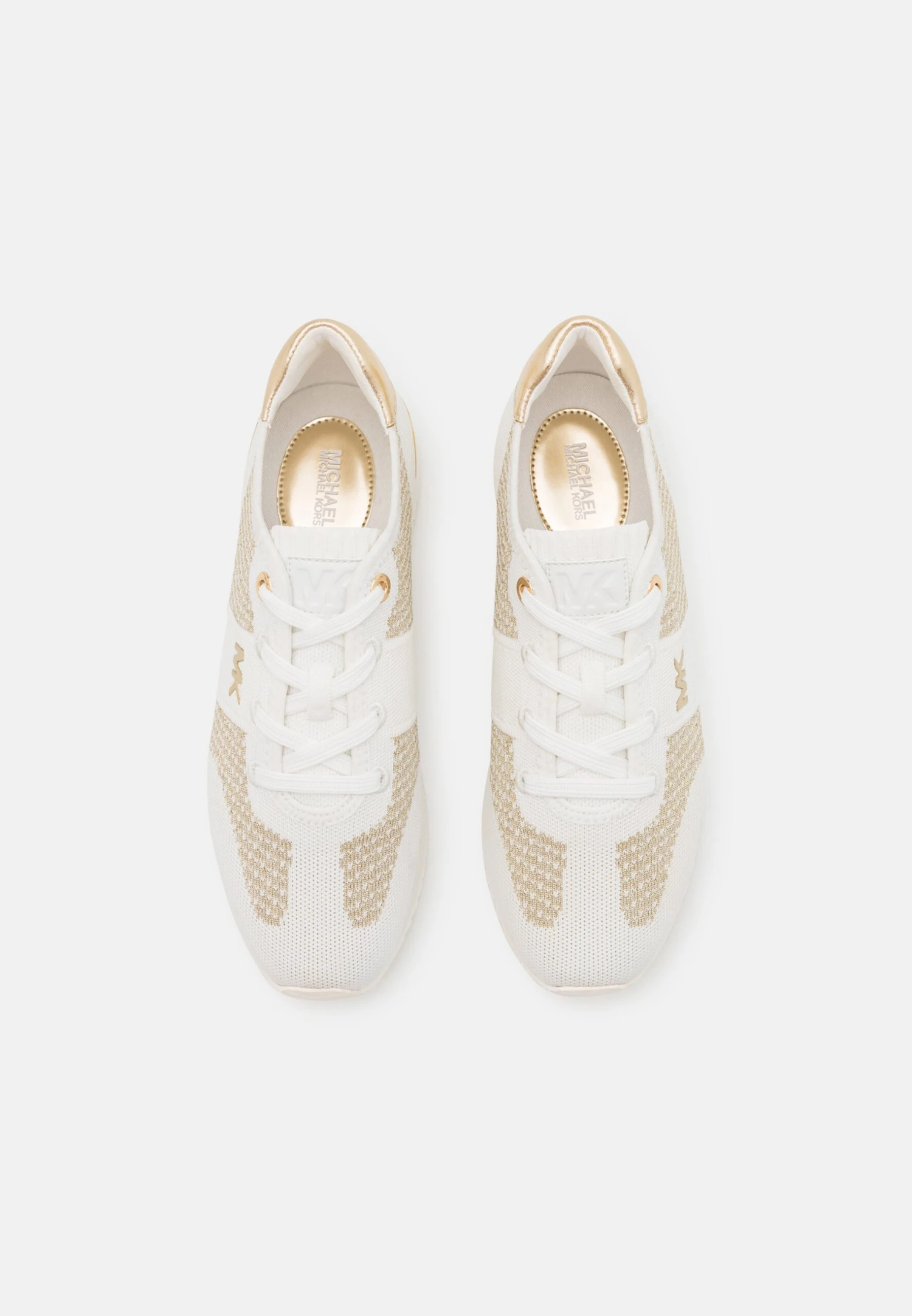 MICHAEL Michael Kors Monique Knit Trainer - Sneakers Laag - Pale Gold 7 MICHAEL Michael Kors Monique Knit Trainer - Sneakers Laag - Pale Gold - Afbeelding 5