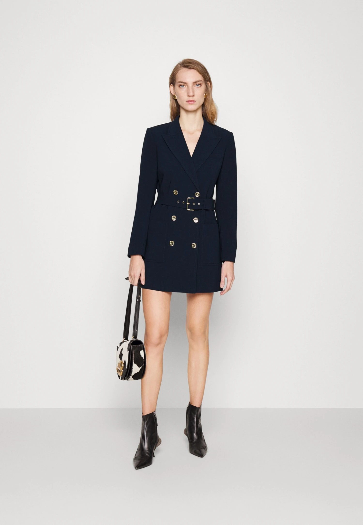MICHAEL Michael Kors Fitted Dress - Blousejurk - Midnight Blue 4 MICHAEL Michael Kors Fitted Dress - Blousejurk - Midnight Blue - Afbeelding 2