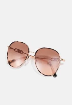 Michael Kors Empire Aviator - Zonnebril - Rose Gold/Pink Tortoise -MICHAEL Michael Kors 4111422221bb4102a4ce423aadb62aee