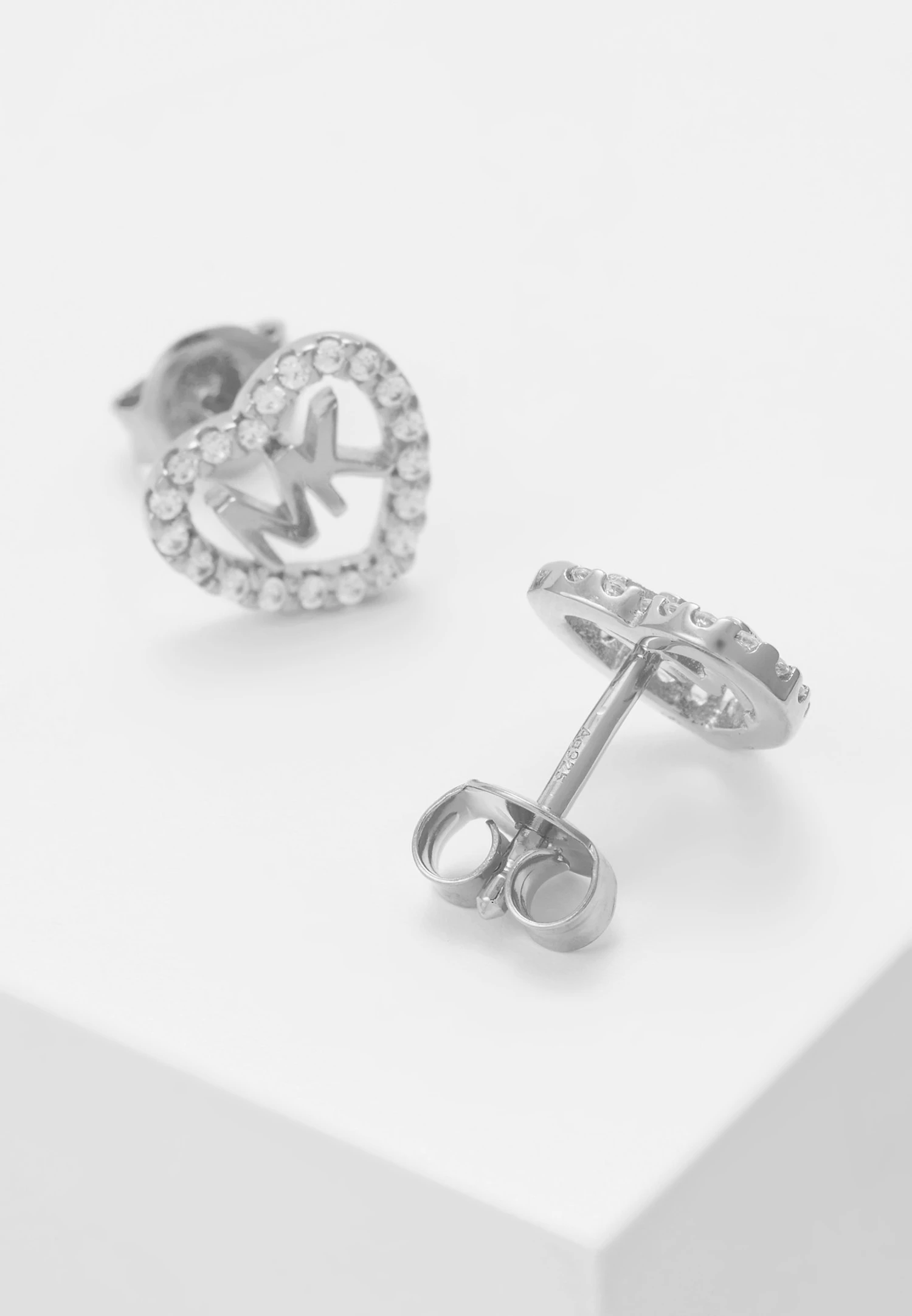 Michael Kors Hearts - Oorbellen - Silver-Coloured 5 Michael Kors Hearts - Oorbellen - Silver-Coloured - Afbeelding 3