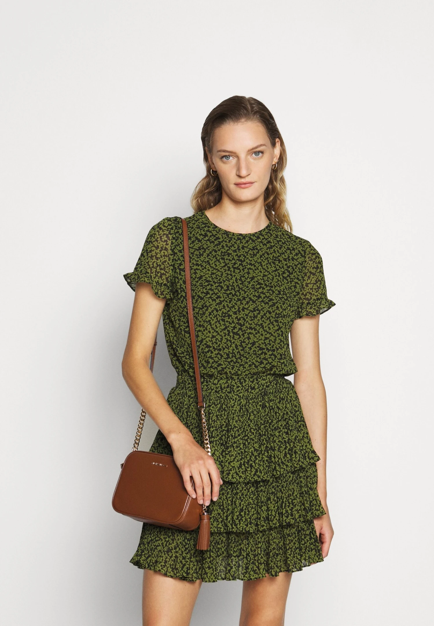 MICHAEL Michael Kors Jet Camera - Schoudertas - Tan 3 MICHAEL Michael Kors Jet Camera - Schoudertas - Tan