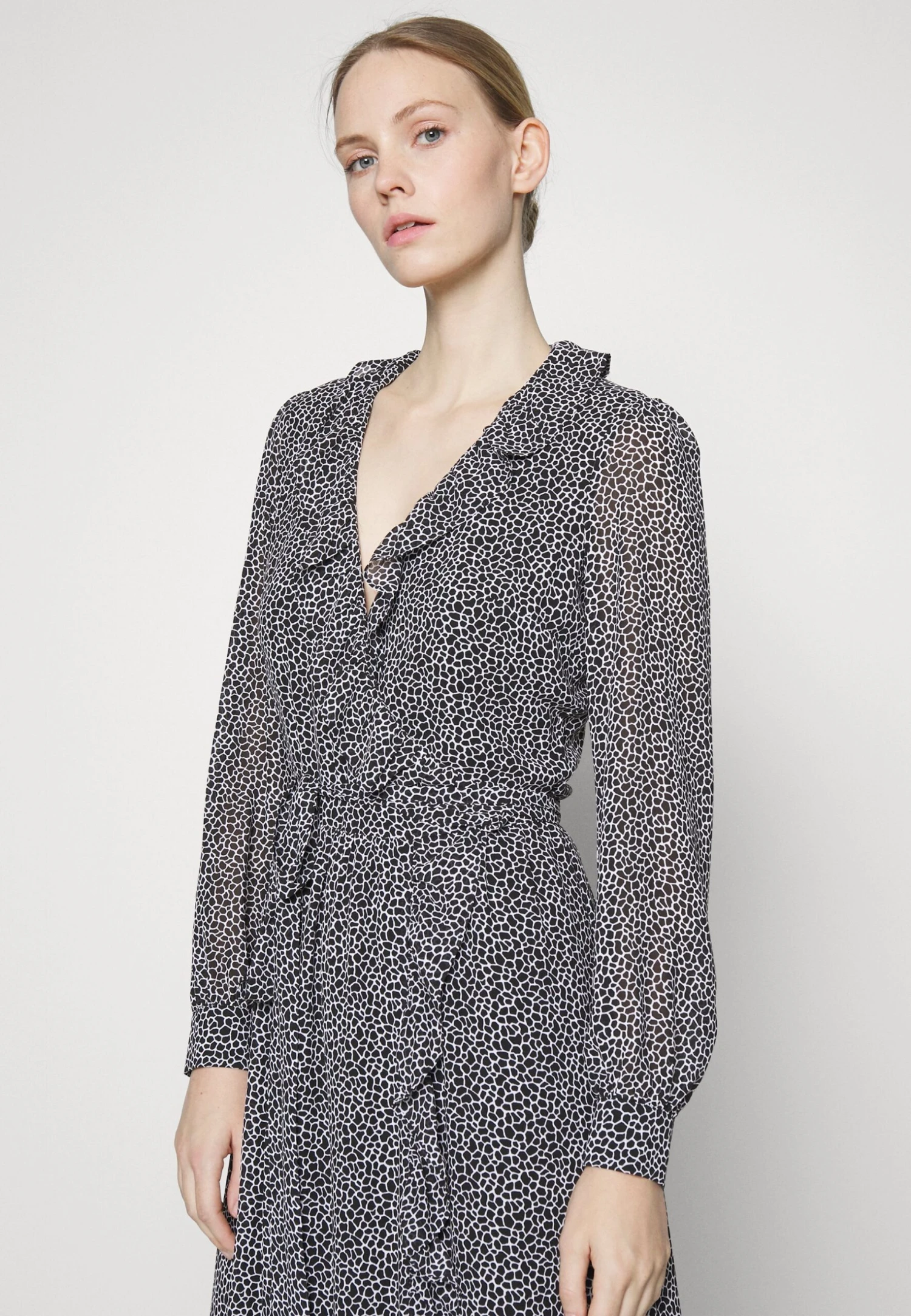 MICHAEL Michael Kors Micro Dress - Jurk - Black/White 6 MICHAEL Michael Kors Micro Dress - Jurk - Black/White - Afbeelding 4