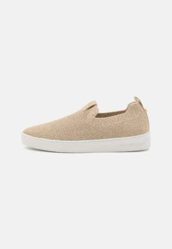 MICHAEL Michael Kors Juno Knit Slip On - Instappers - Pale Gold -MICHAEL Michael Kors 4211544891904d86bc2c5cebe07500db