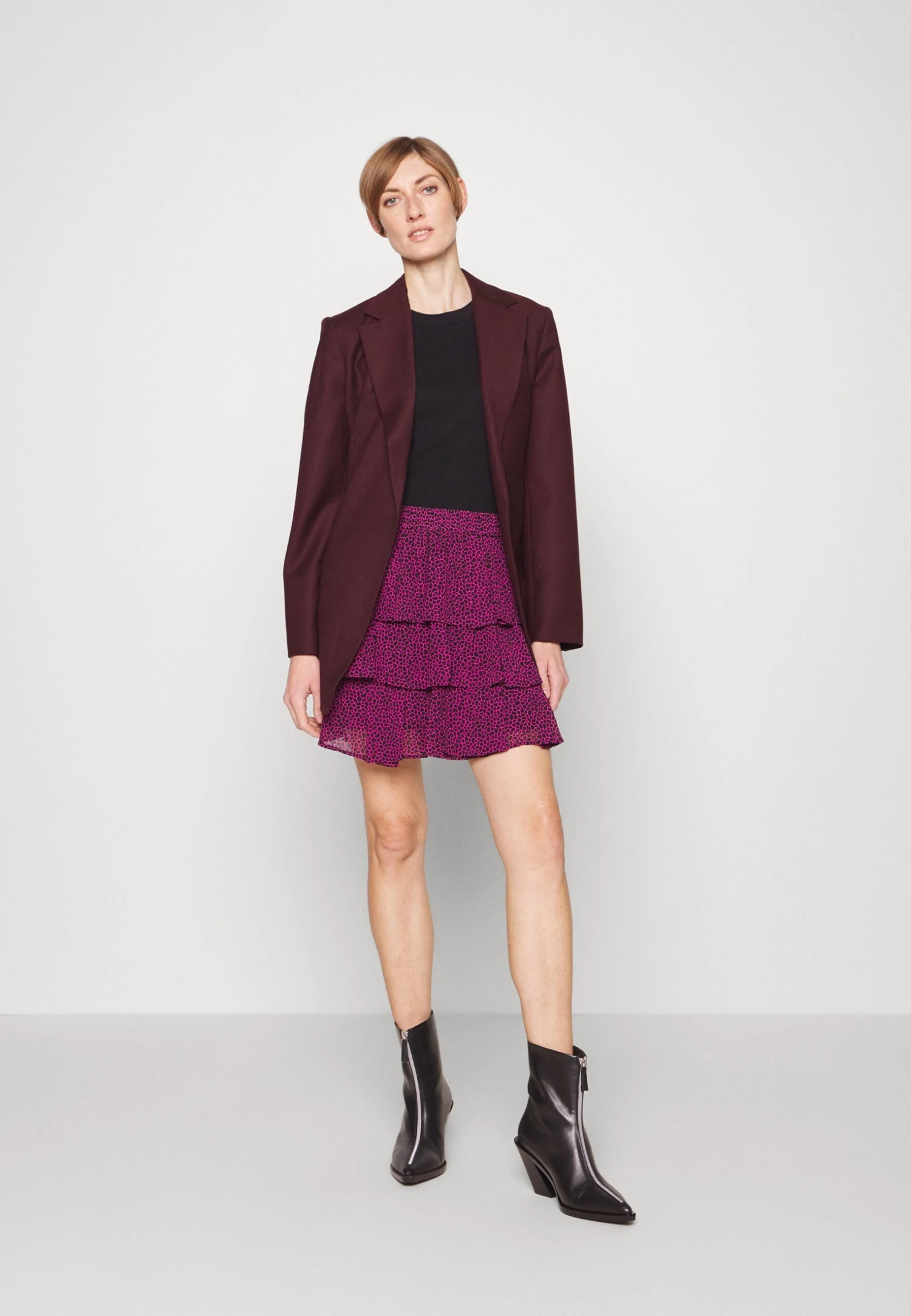 MICHAEL Michael Kors Micro Giraffe Skirt - Minirok - Black 4 MICHAEL Michael Kors Micro Giraffe Skirt - Minirok - Black - Afbeelding 2