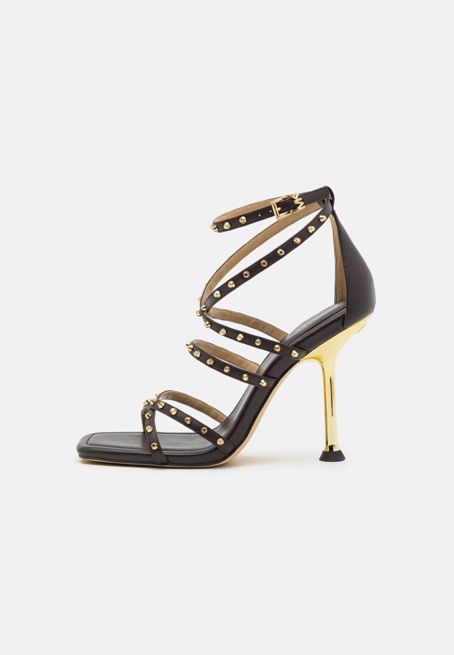 MICHAEL Michael Kors Imani Strappy- Sandalen - Chocolate 4 MICHAEL Michael Kors Imani Strappy- Sandalen - Chocolate - Afbeelding 2