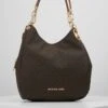 MICHAEL Michael Kors Lillie Chain Tote- Shopper - Acorn 2 MICHAEL Michael Kors Lillie Chain Tote- Shopper - Acorn -MICHAEL Michael Kors 4534a47625c5469992b3a8dee81c4394