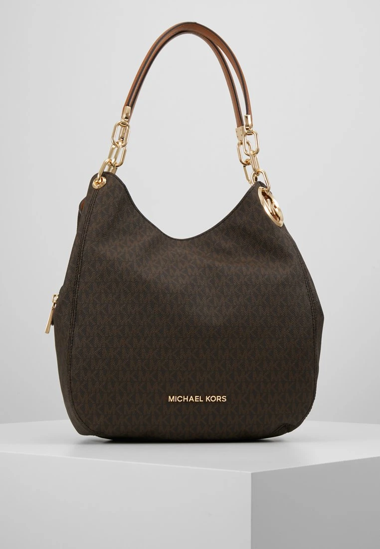 MICHAEL Michael Kors Lillie Chain Tote- Shopper - Acorn 3 MICHAEL Michael Kors Lillie Chain Tote- Shopper - Acorn