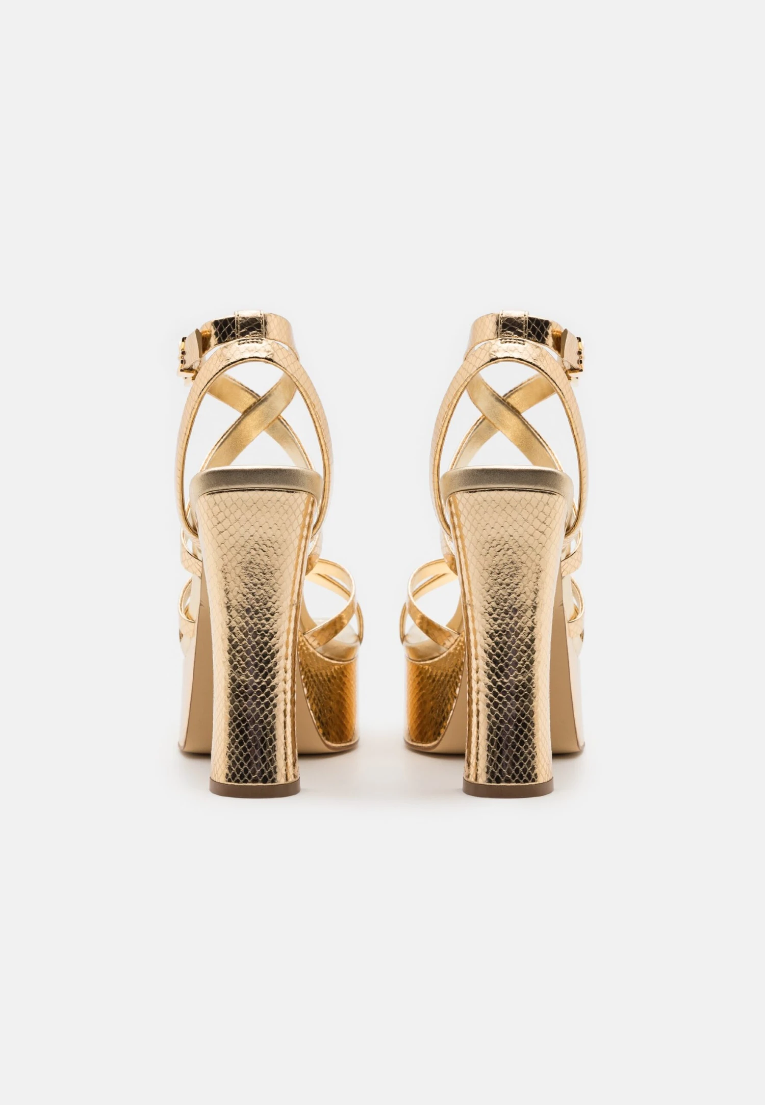 MICHAEL Michael Kors Paola Platform - Sandalen Met Plateauzool - Gold-Coloured 6 MICHAEL Michael Kors Paola Platform - Sandalen Met Plateauzool - Gold-Coloured - Afbeelding 4