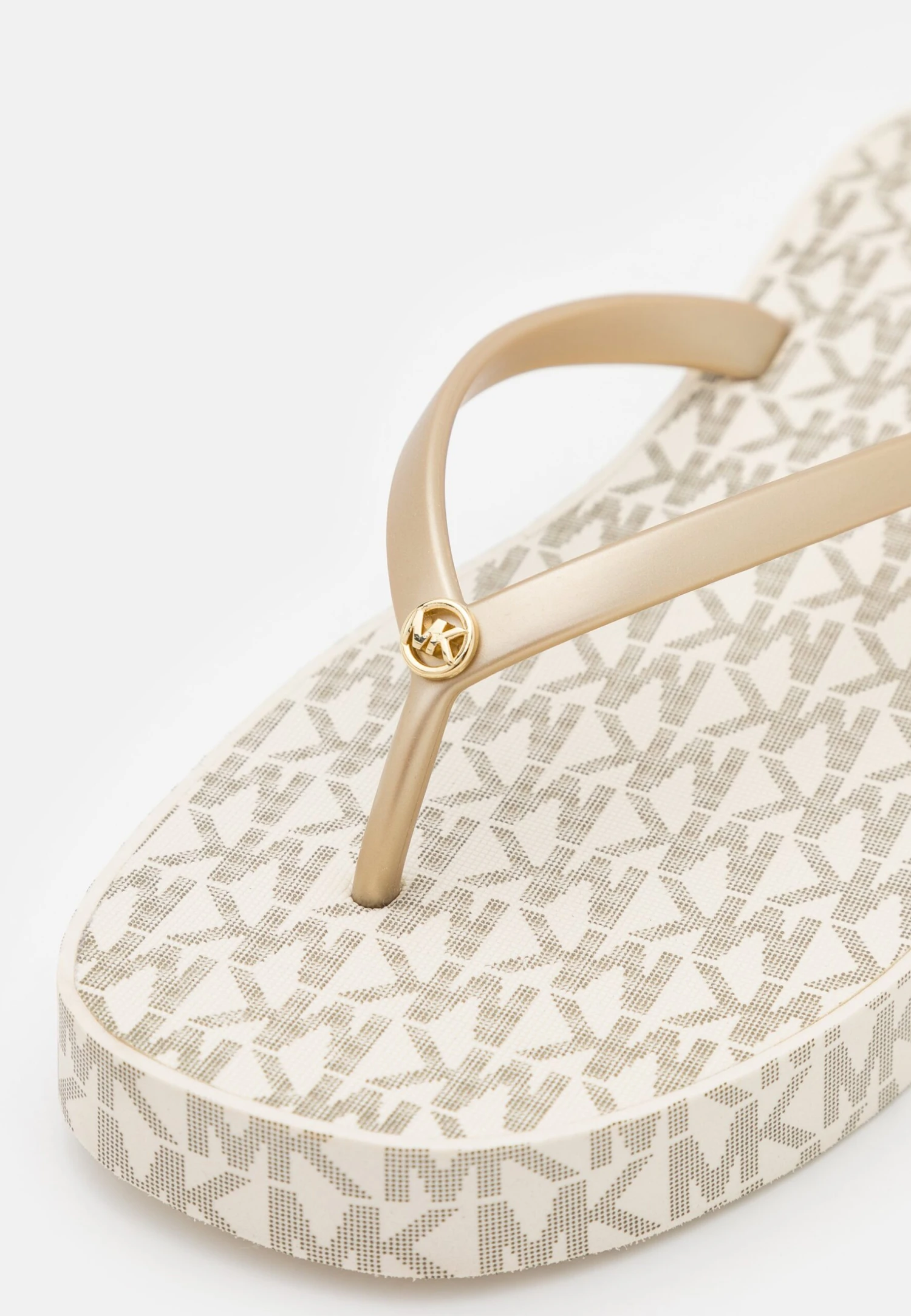 MICHAEL Michael Kors Lilo - Teensandalen - Vanilla/Pale Gold 6 MICHAEL Michael Kors Lilo - Teensandalen - Vanilla/Pale Gold - Afbeelding 4