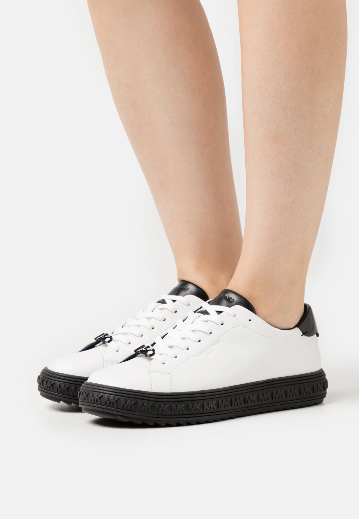 MICHAEL Michael Kors Grove Lace Up - Sneakers Laag - Black/Optic White 3 MICHAEL Michael Kors Grove Lace Up - Sneakers Laag - Black/Optic White