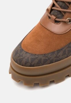 MICHAEL Michael Kors Rowan Lace Up - Enkellaarsjes Met Plateauzool - Brown 15 MICHAEL Michael Kors Rowan Lace Up - Enkellaarsjes Met Plateauzool - Brown -MICHAEL Michael Kors 4e3668443aab4f70bfe4d35128b6a33b