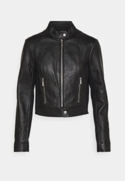 MICHAEL Michael Kors Ponti Combo - Leren Jas - Black 12 MICHAEL Michael Kors Ponti Combo - Leren Jas - Black -MICHAEL Michael Kors 500c1fe0a6ec4ba49bf97d9e2ce1a256