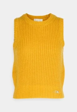 MICHAEL Michael Kors Solid Crop - Top - Marigold 12 MICHAEL Michael Kors Solid Crop - Top - Marigold -MICHAEL Michael Kors 502885c774c34188993d4cb4851b8e0a