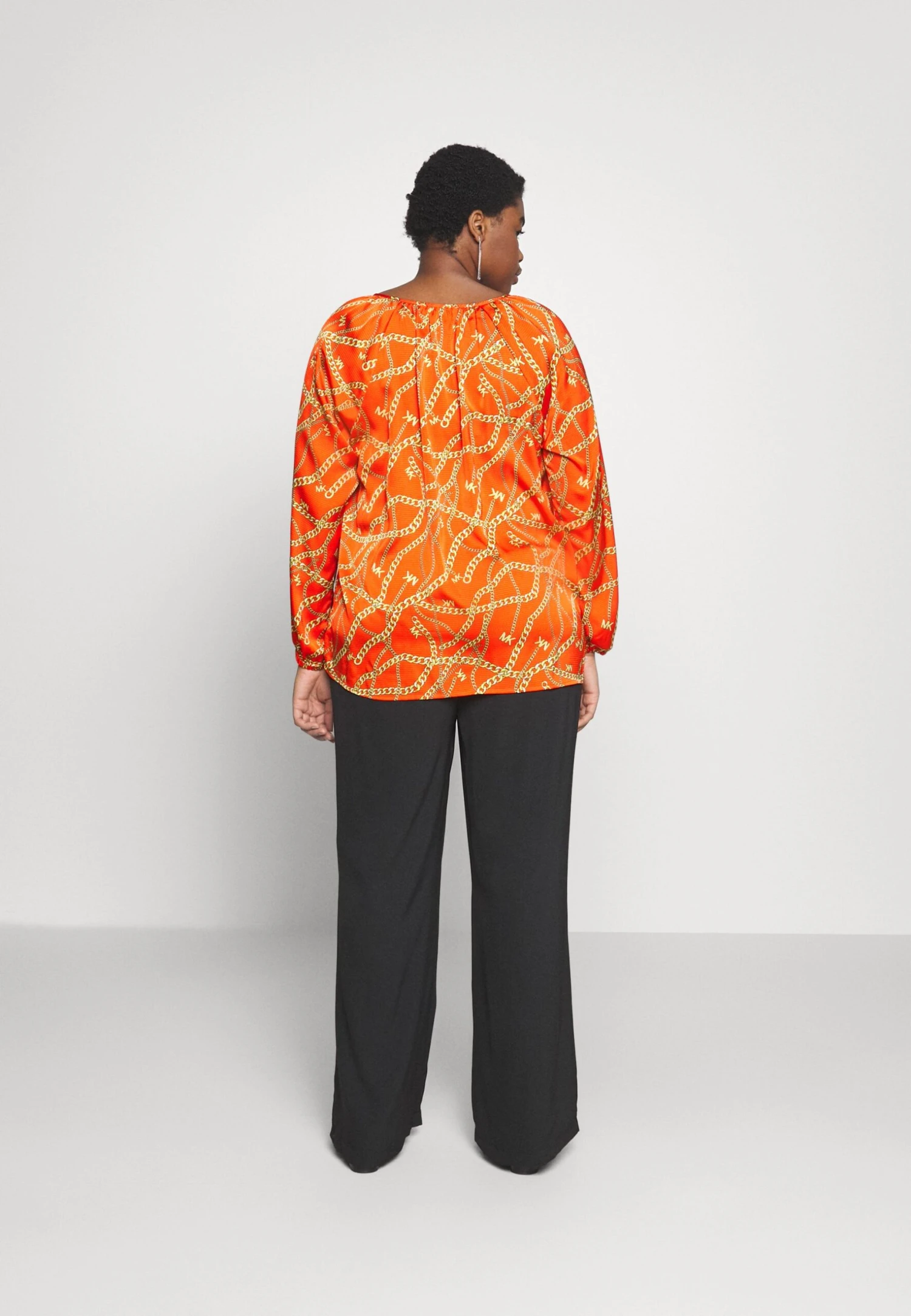 MICHAEL Michael Kors Logo - Blouse - Optic Orange 5 MICHAEL Michael Kors Logo - Blouse - Optic Orange - Afbeelding 3