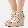 MICHAEL Michael Kors Bradley Wedge - Sandalen Met Hoge Hak - Vanilla 2 MICHAEL Michael Kors Bradley Wedge - Sandalen Met Hoge Hak - Vanilla -MICHAEL Michael Kors 52de46d371c94293a5d005a1a3fb53ab