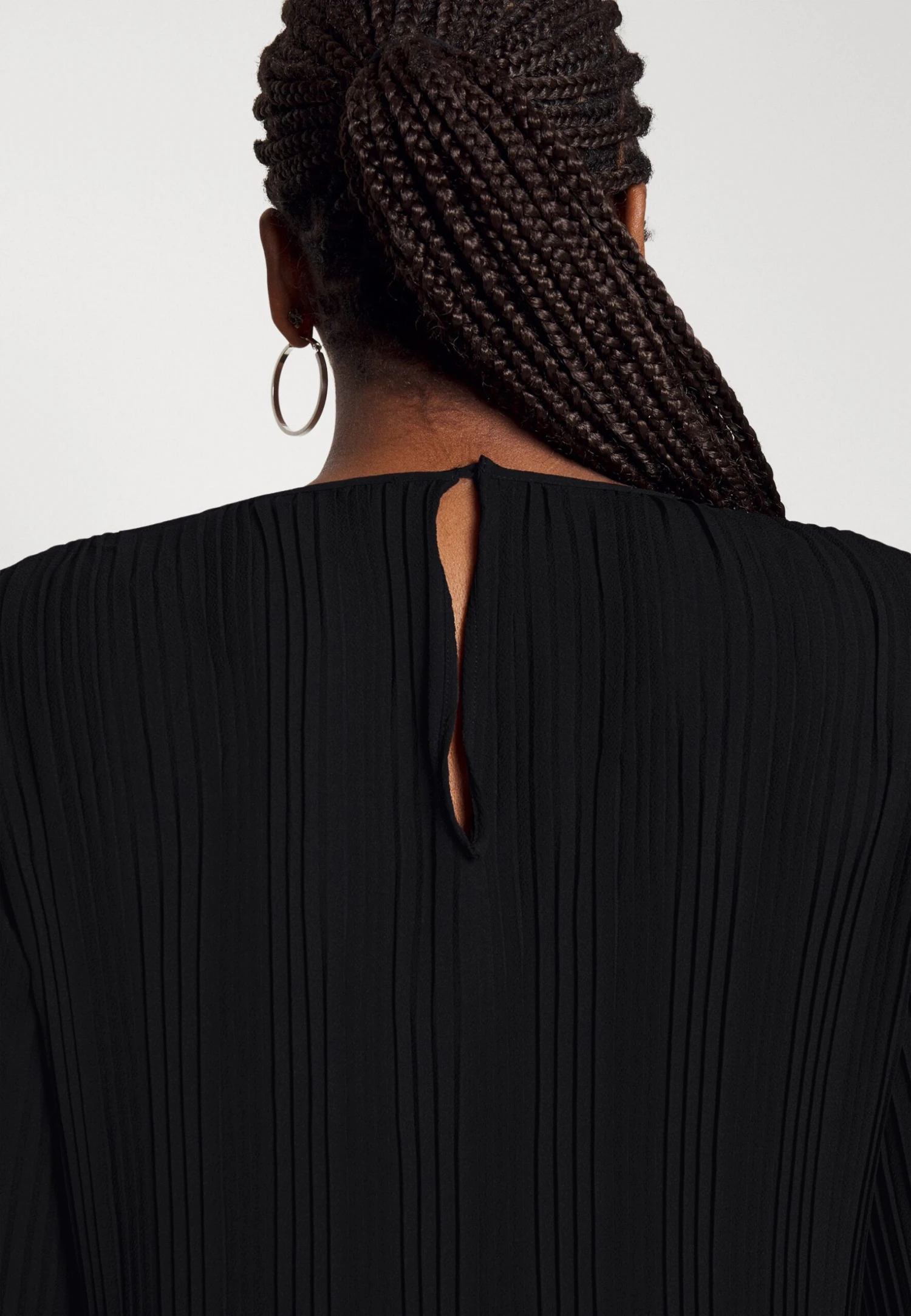 MICHAEL Michael Kors Pleat Release Mini Dress - Jurk - Black 7 MICHAEL Michael Kors Pleat Release Mini Dress - Jurk - Black - Afbeelding 5