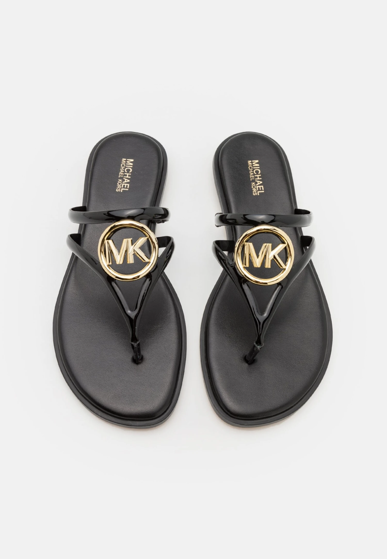 MICHAEL Michael Kors Hampton Flat - Muiltjes - Black 7 MICHAEL Michael Kors Hampton Flat - Muiltjes - Black - Afbeelding 5