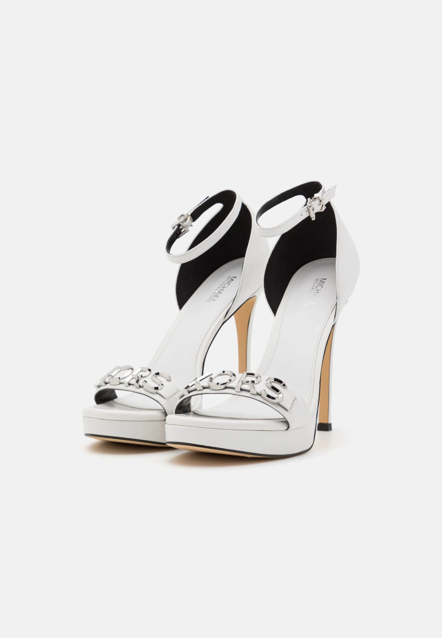 MICHAEL Michael Kors Jordyn Platform- Sandalen Met Hoge Hak - Optic White 5 MICHAEL Michael Kors Jordyn Platform- Sandalen Met Hoge Hak - Optic White - Afbeelding 3