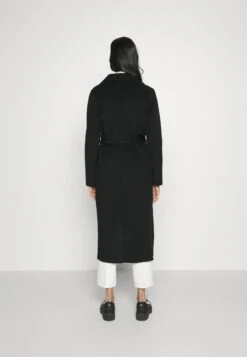 MICHAEL Michael Kors Belted Wrap Style Face Coat - Mantel - Black 9 MICHAEL Michael Kors Belted Wrap Style Face Coat - Mantel - Black -MICHAEL Michael Kors 5562f912943f401ba59810f14871fe2e