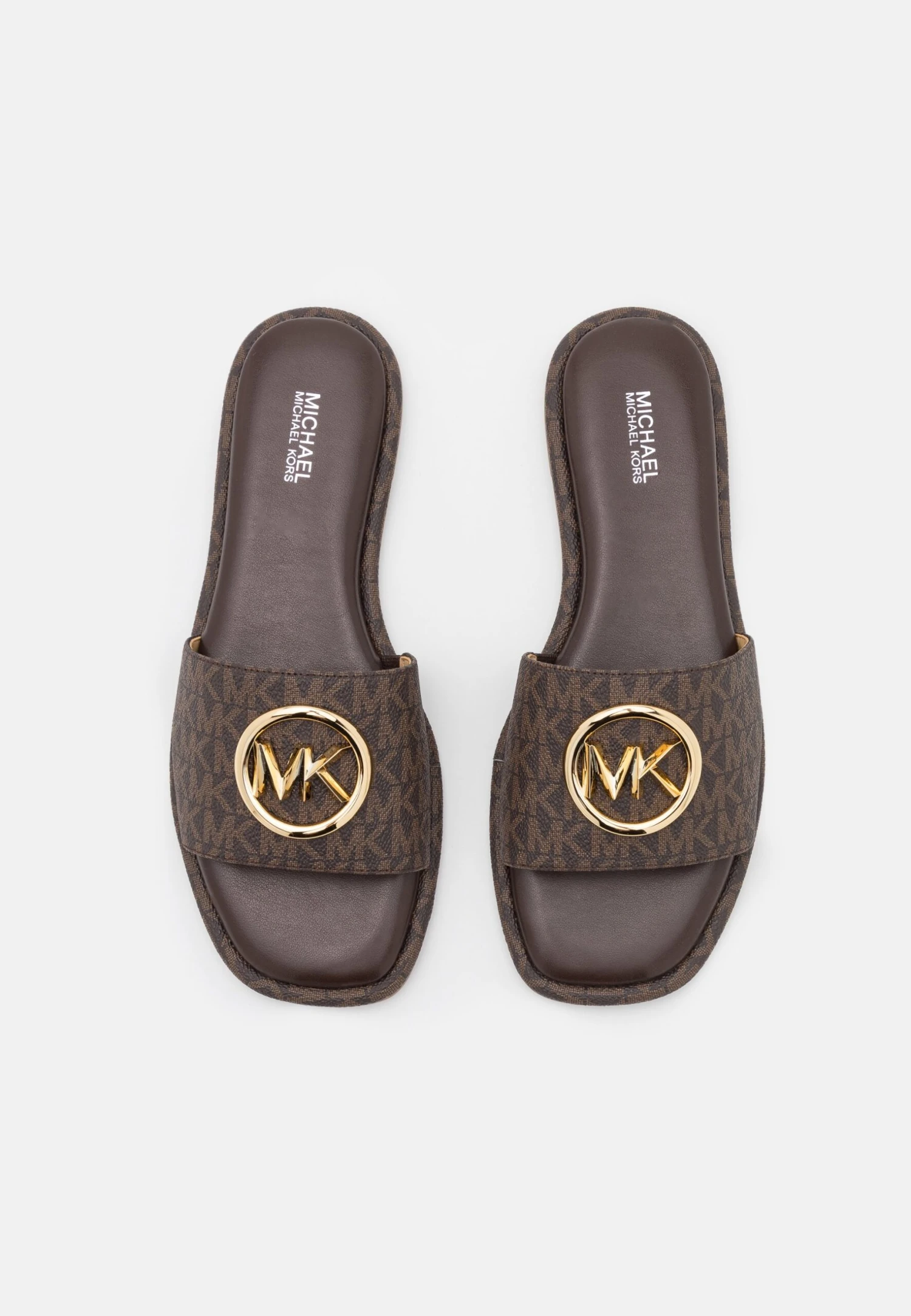 MICHAEL Michael Kors Hayworth Slide - Muiltjes - Brown 7 MICHAEL Michael Kors Hayworth Slide - Muiltjes - Brown - Afbeelding 5