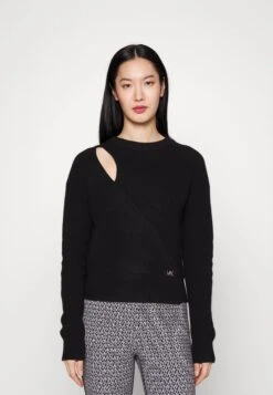 MICHAEL Michael Kors Key Hole Cutout - Trui - Black