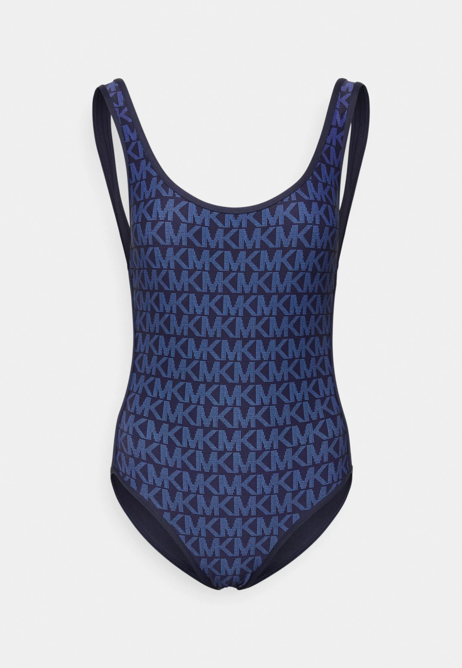 MICHAEL Michael Kors Signature Logo Scoop Neck Onepiece - Badpak - New Navy 6 MICHAEL Michael Kors Signature Logo Scoop Neck Onepiece - Badpak - New Navy - Afbeelding 4