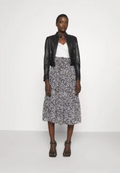 MICHAEL Michael Kors Ponti Combo - Leren Jas - Black 9 MICHAEL Michael Kors Ponti Combo - Leren Jas - Black -MICHAEL Michael Kors 59094ee7b172425399fd9f59e37d5184